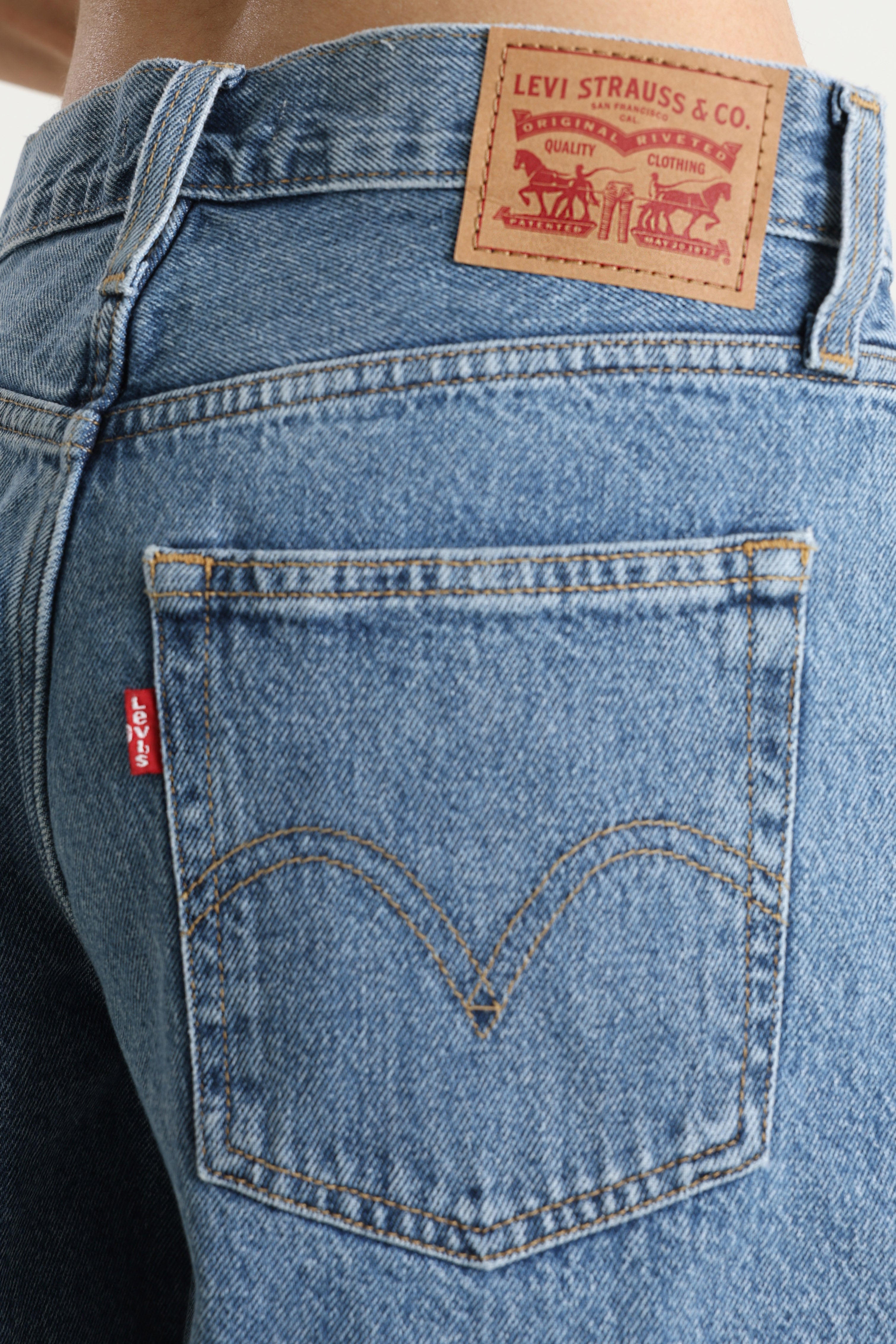 Baggy Jeansshorts - Twisted Stone