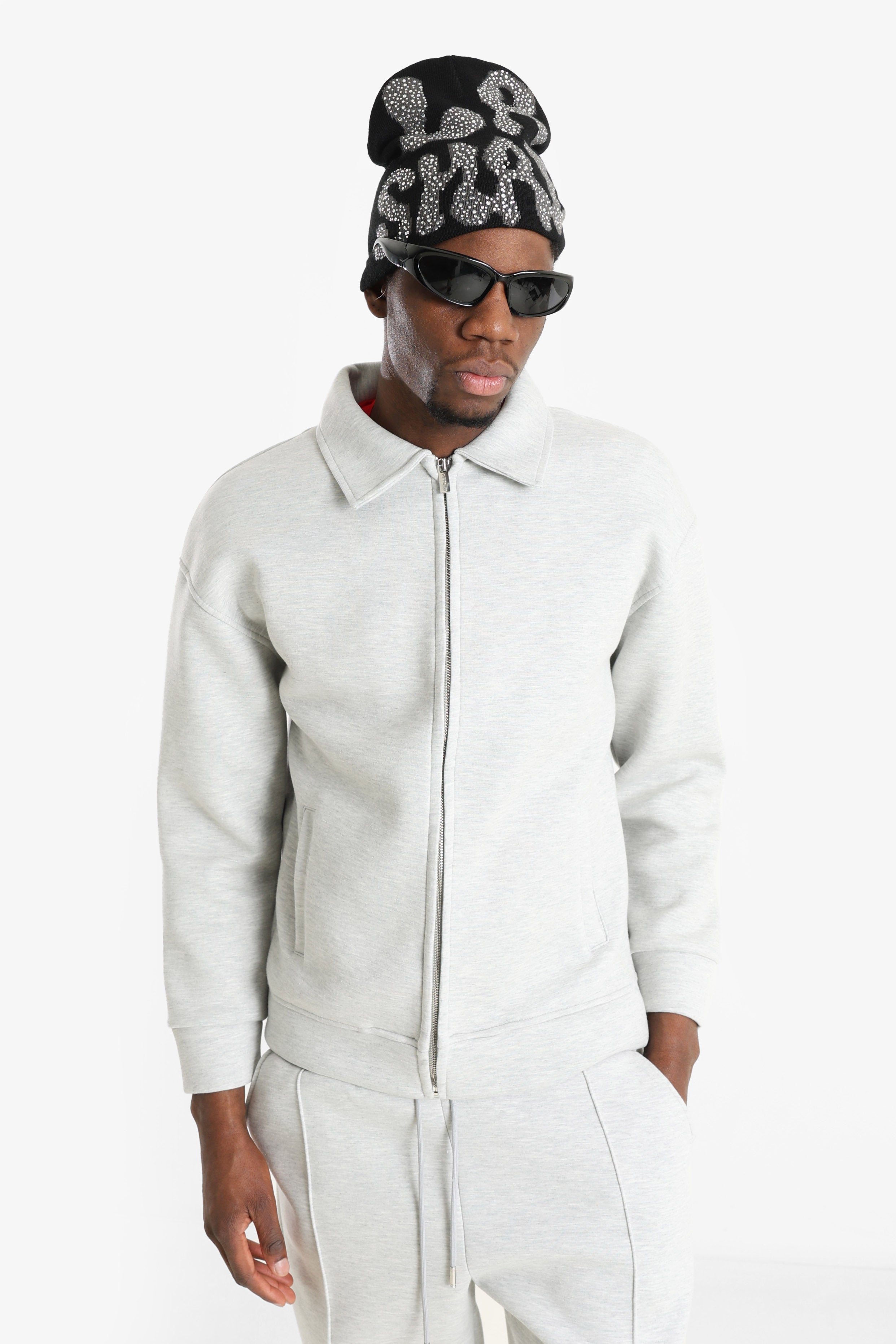 Trainingsjacke - Light Grey