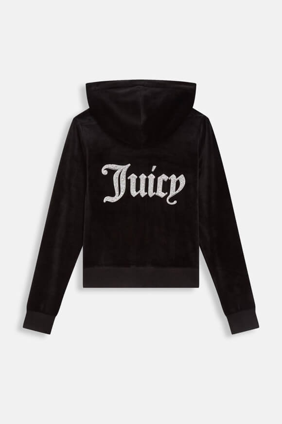 Robertson Samt Crop Jacke - Black