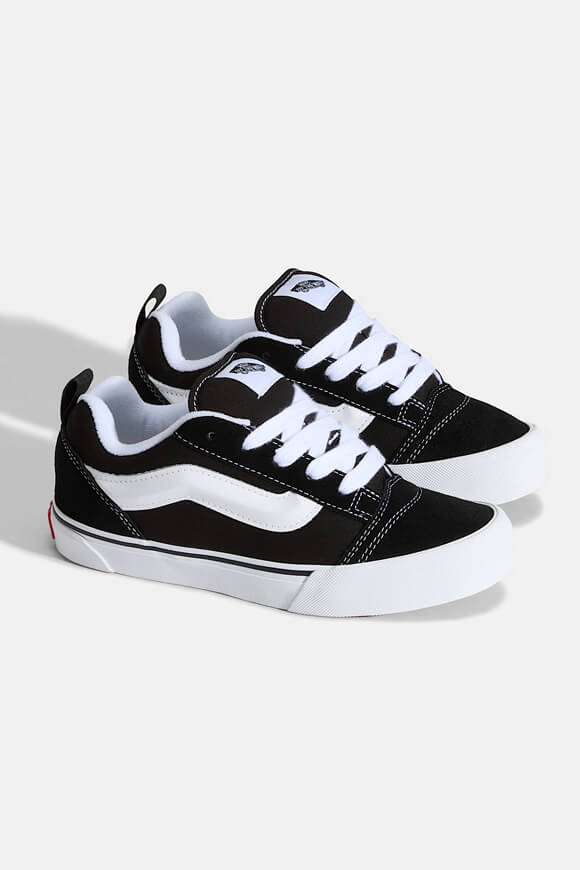 Knu Skool Sneaker - Black + White