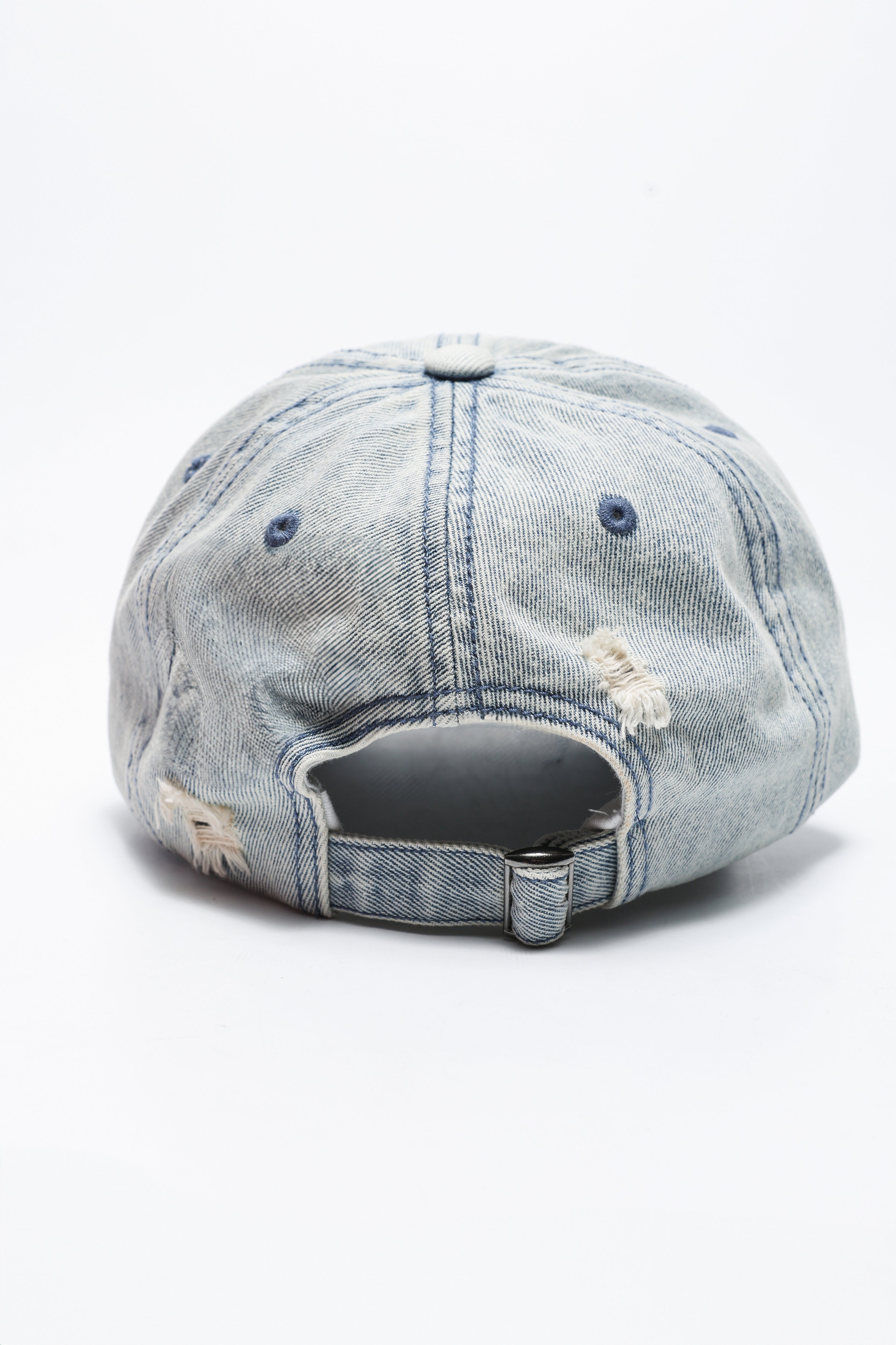 Strapback Cap - Denim Blue