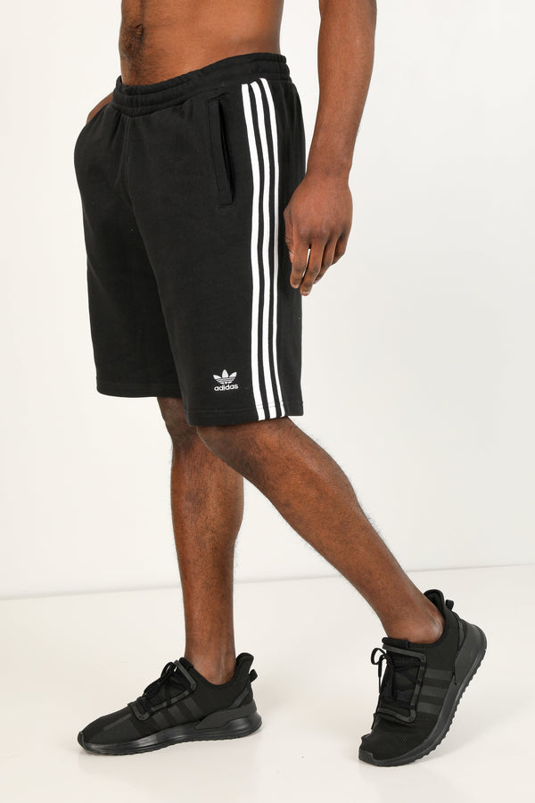 3-Stripes Sweatshorts - Black
