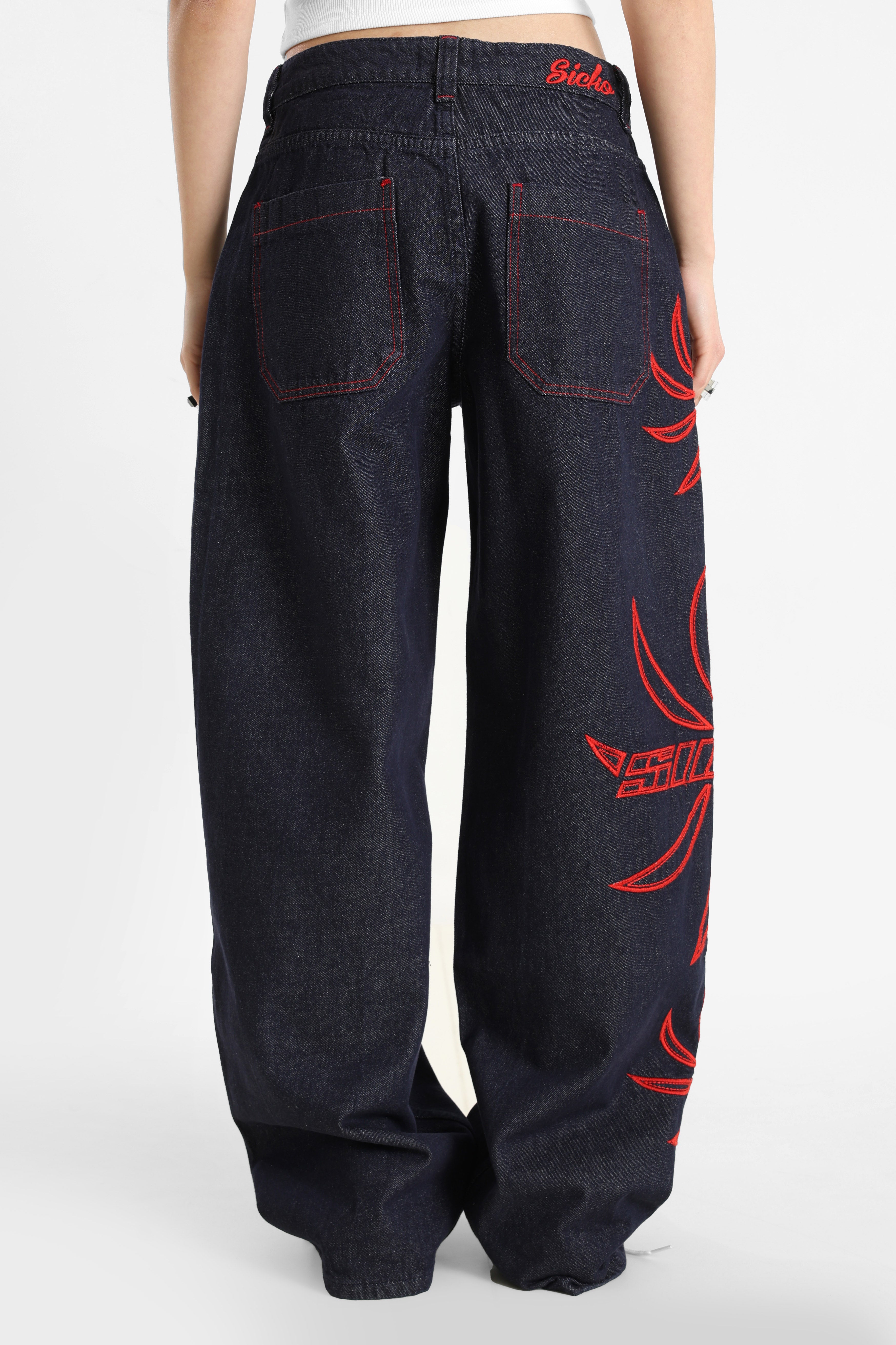 Baggy Jeans - Dunkelblau