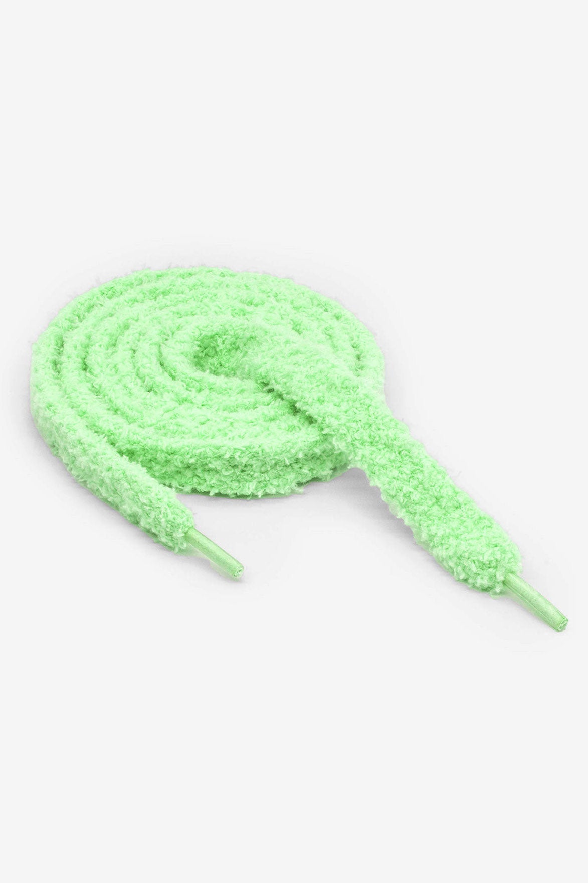 Plüschschnürsenkel 150 cm - Light Green