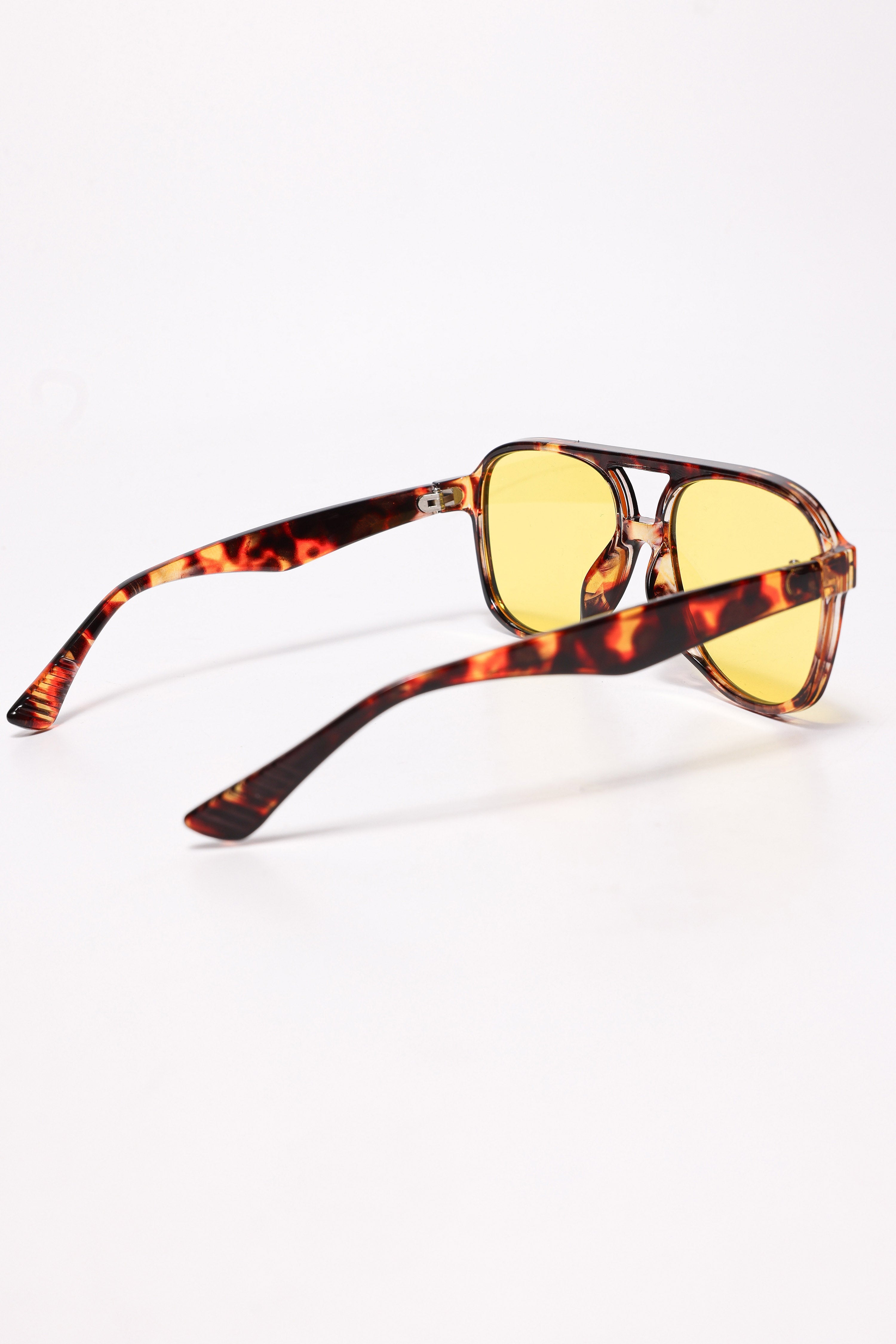 Brille - Leopard + Yellow