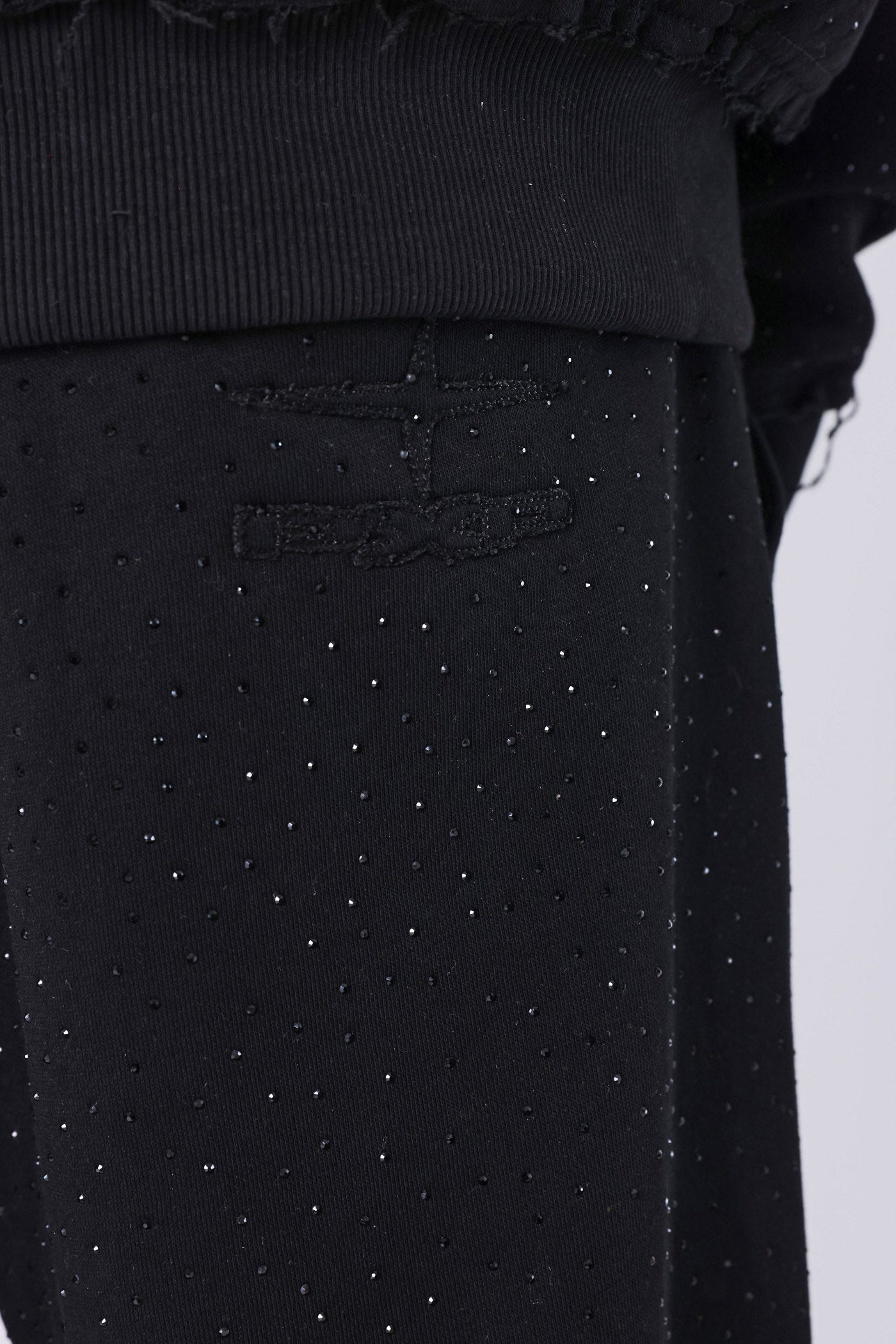 Sweathose mit Strass - Black