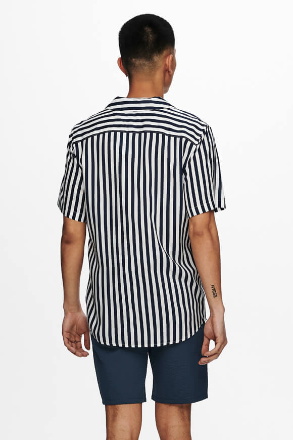 ONSWAYNE Hemd - Dress Blues + White