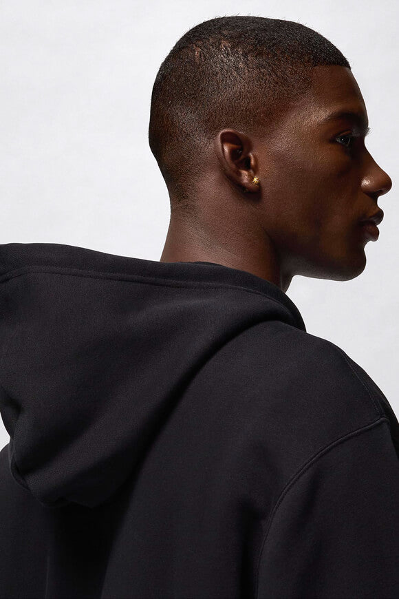 Brooklyn Fleece Kapuzensweatjacke - Black