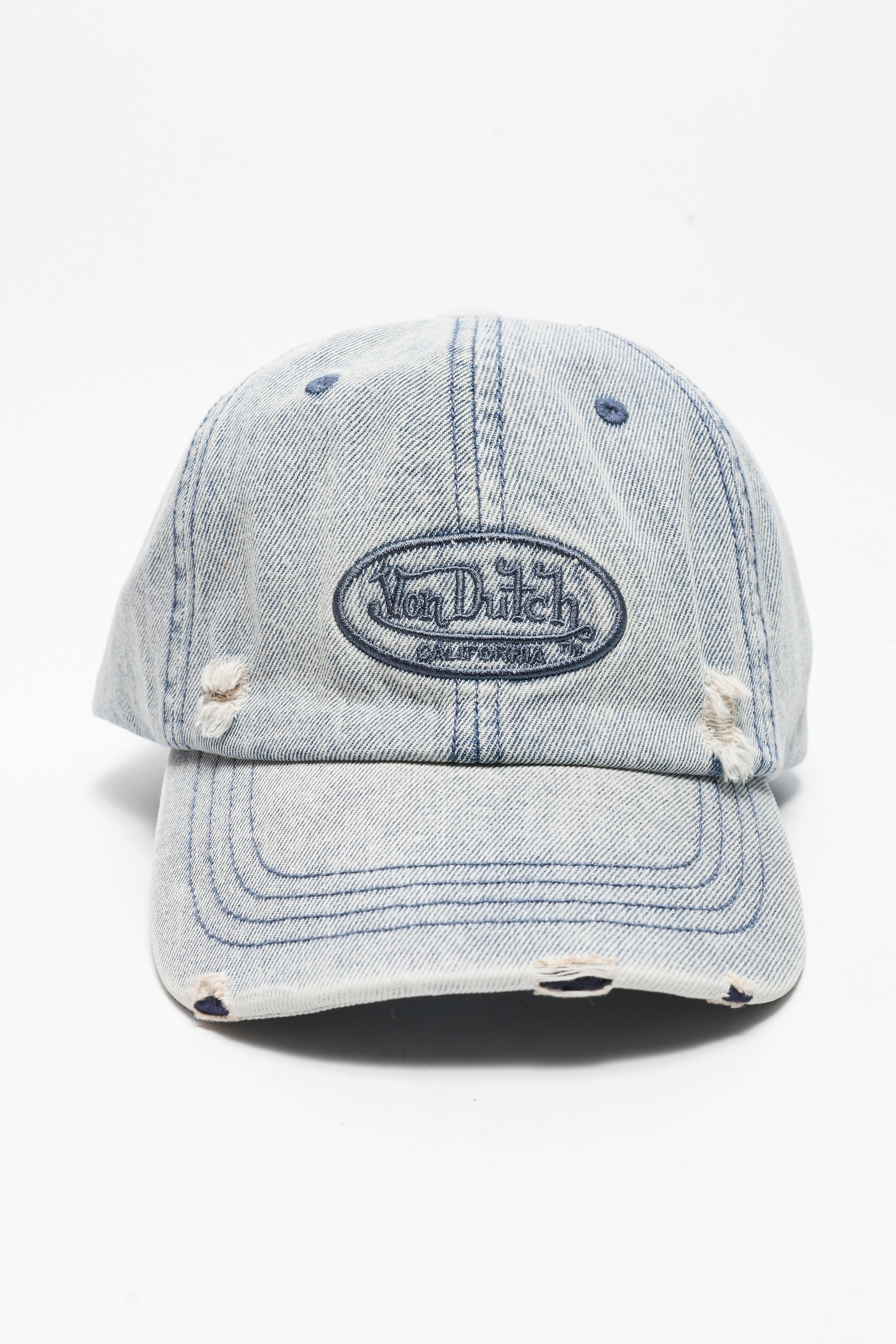 Strapback Cap - Denim Blue