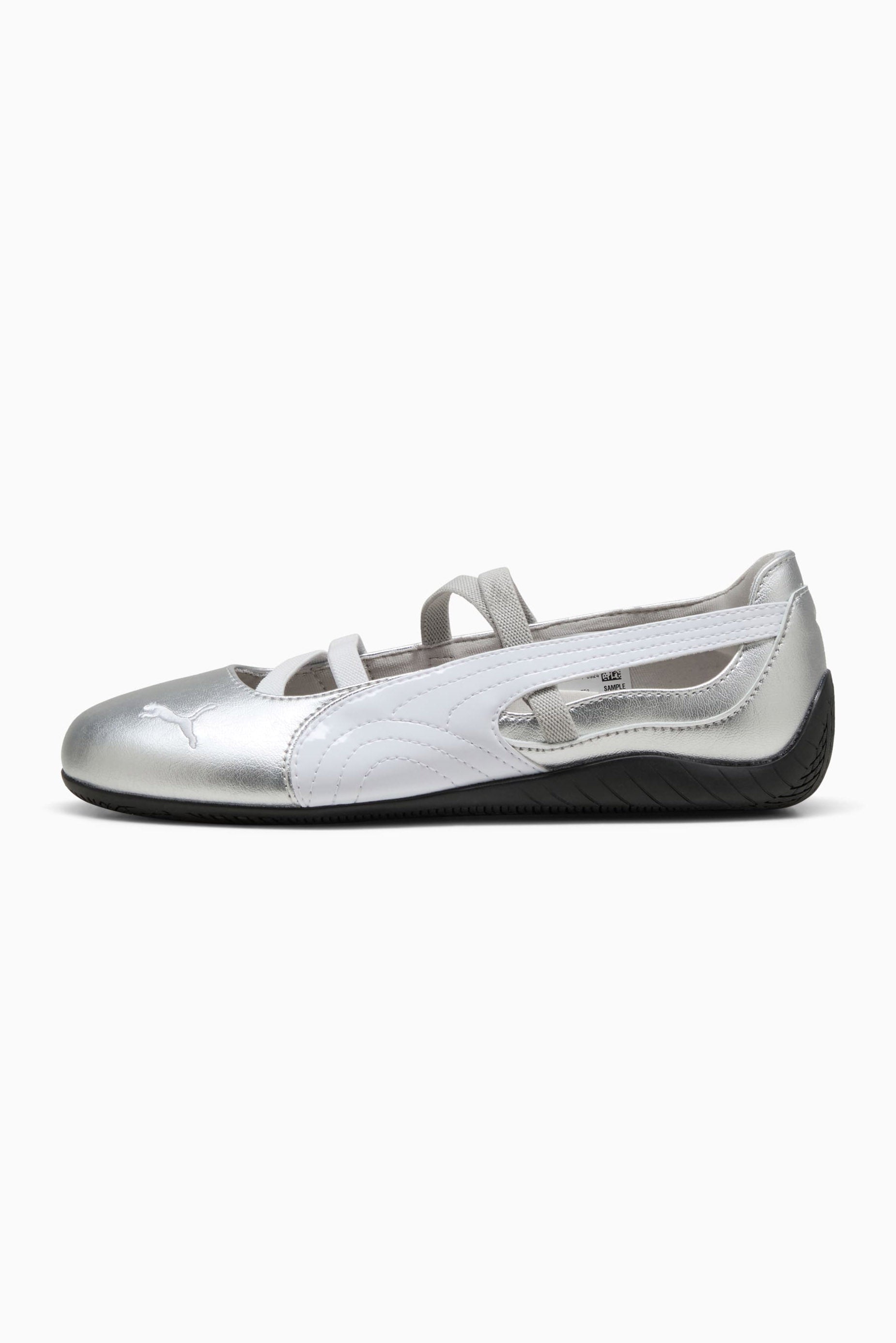 Speedcat Ballerina - Silver Metallic + White