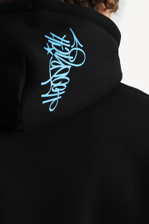 Oversize Kapuzensweatshirt - Black