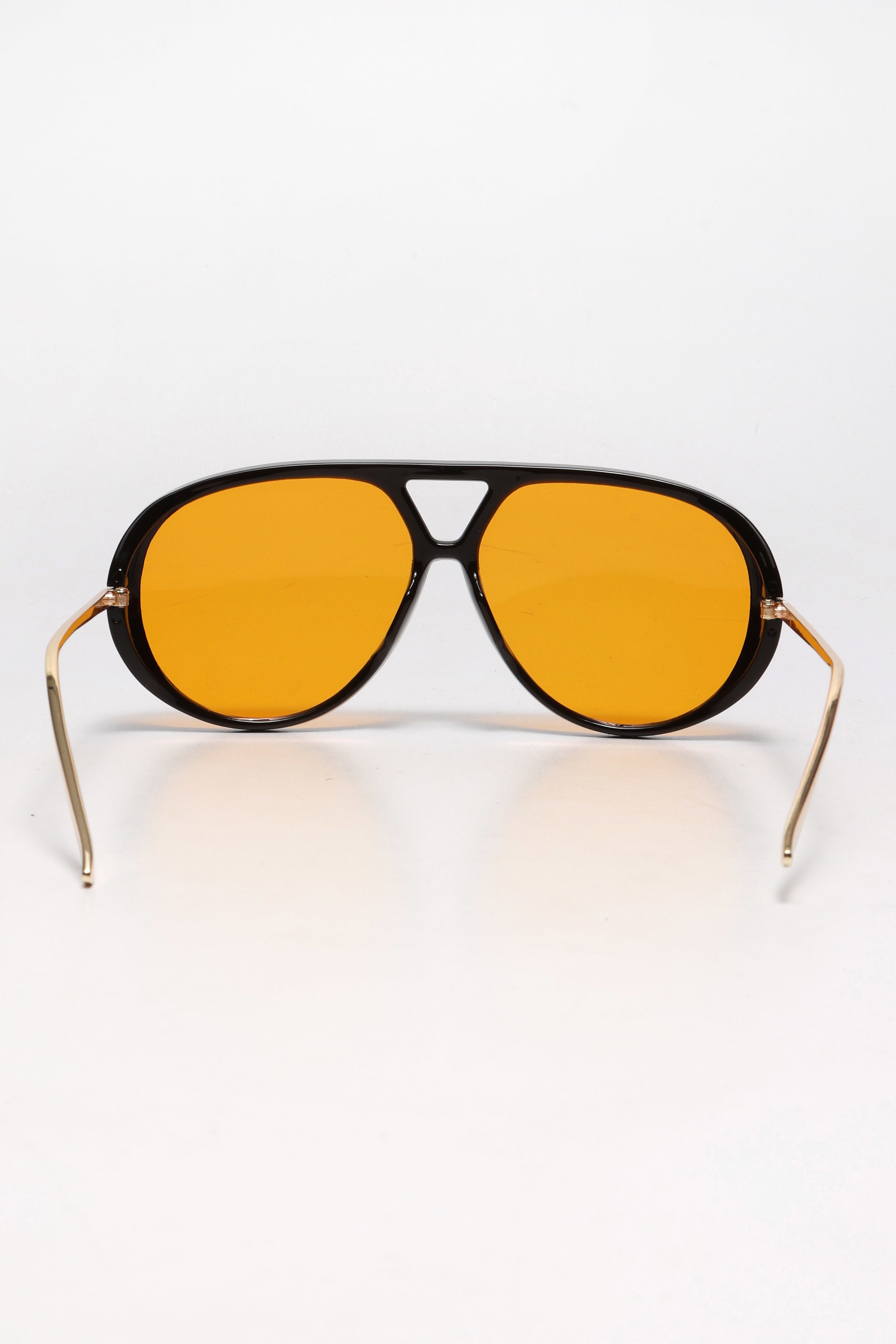 Sonnenbrille - Black + Gold + Orange
