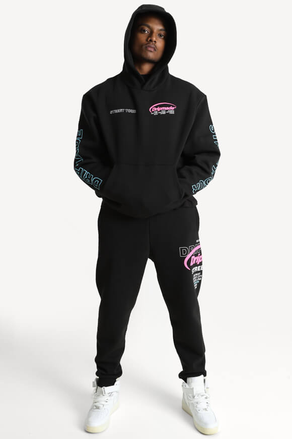 Kapuzensweatshirt - Jet Black