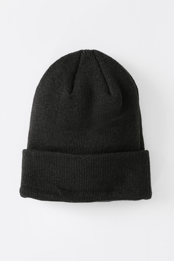 Beanie - Schwarz + Weiss