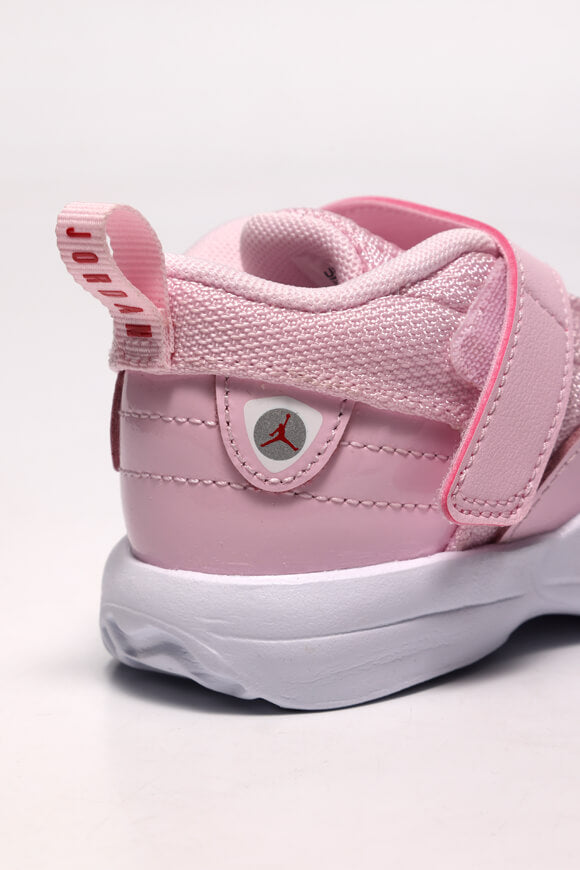Jordan Max Aura 6 Baby Sneaker - Pink Foam + Fire Red