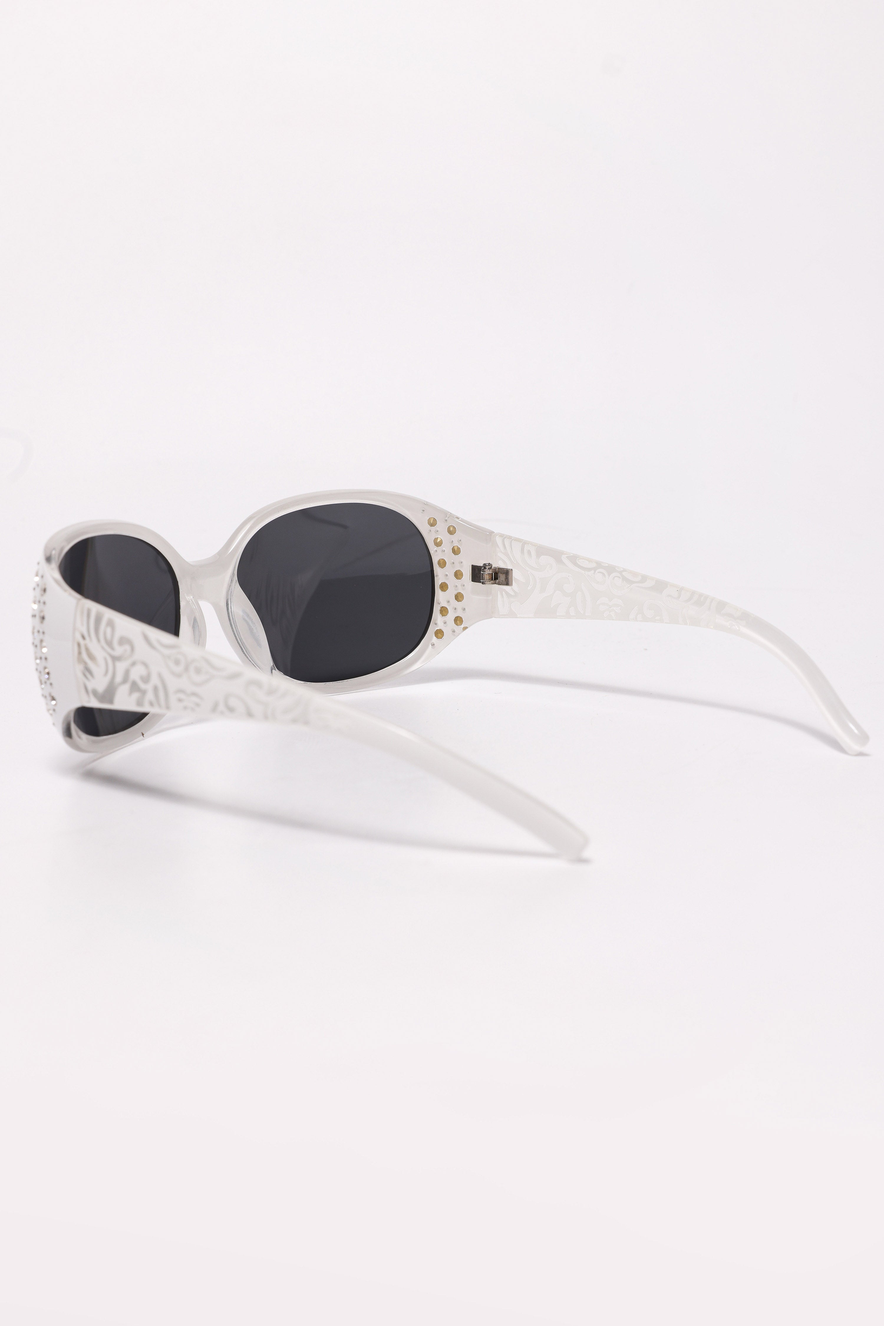 Sonnenbrille - White + Silver + Black