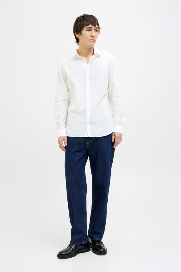 JJEBREEZE Leinenhemd - White