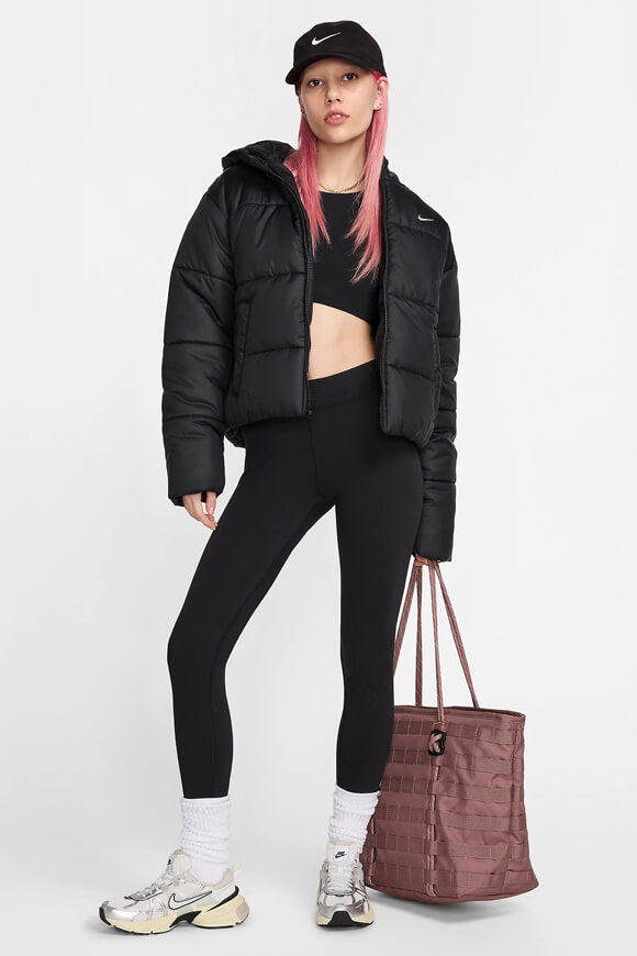Oversized Pufferjacke - Black
