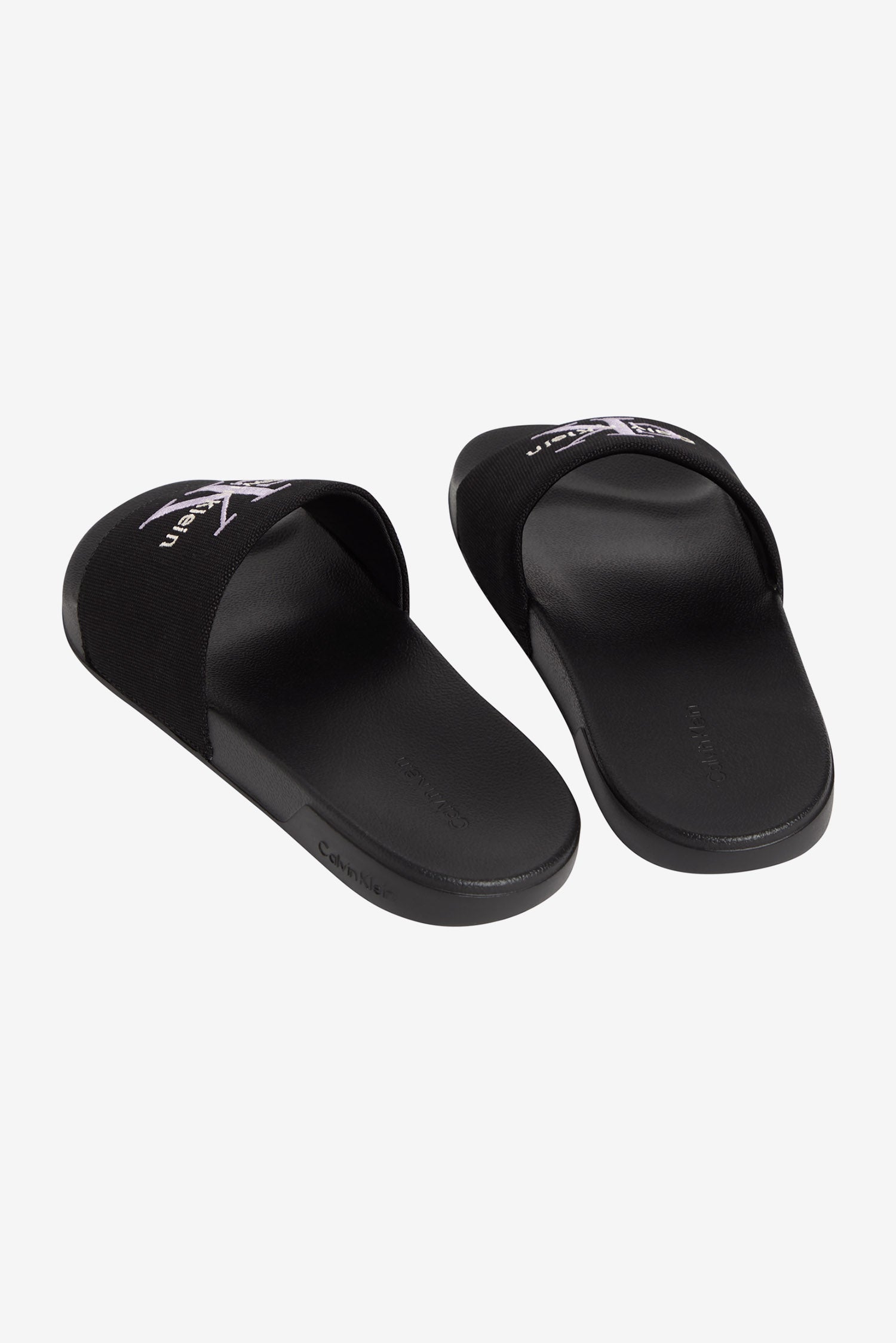 Pantoletten - Black + Soft Levander