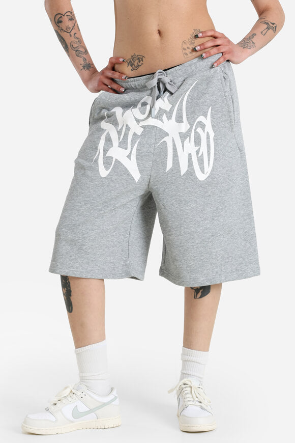 Sweatshorts - Grau