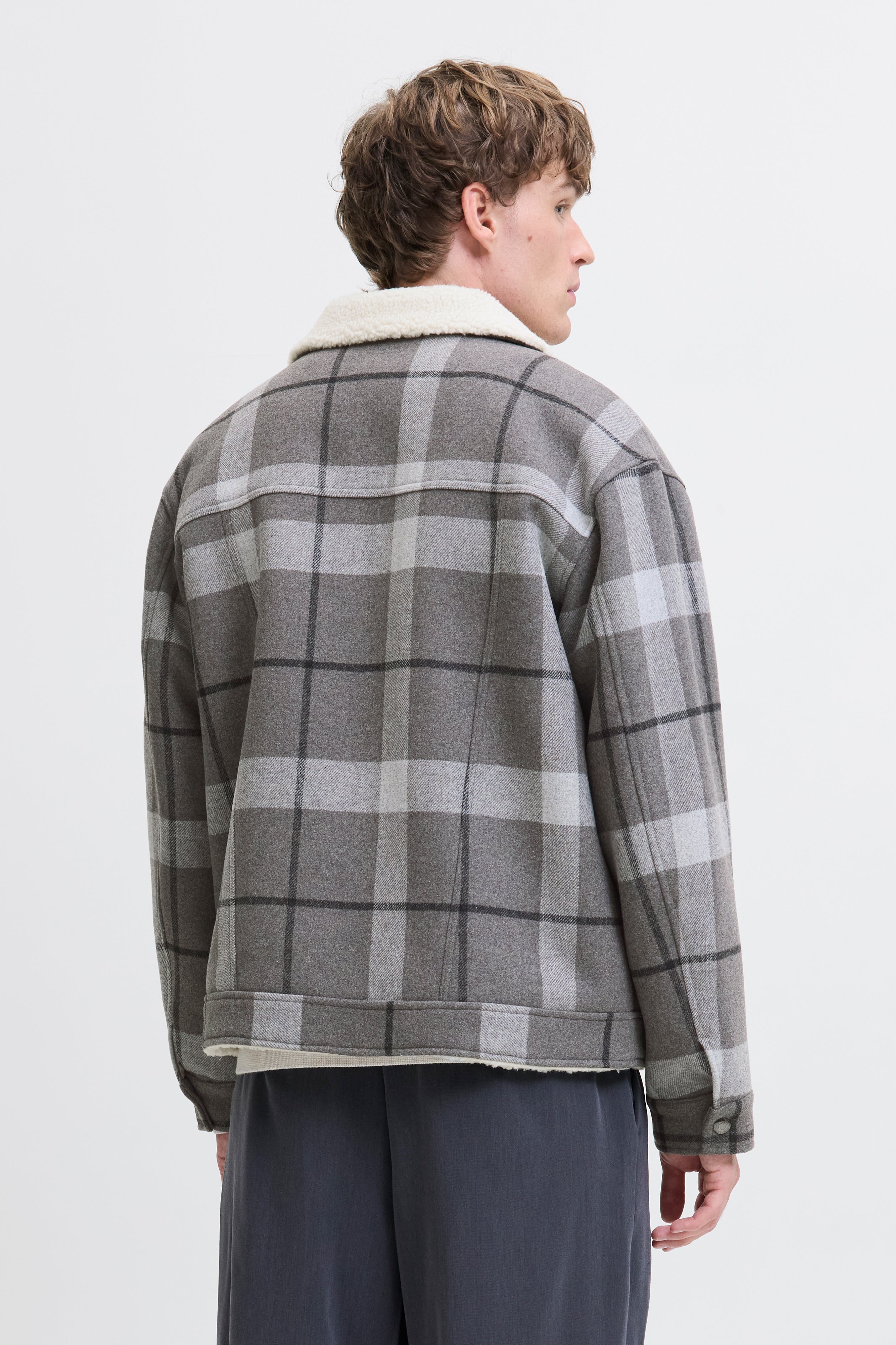 JPRBLUTEXAS Gefütterte Jacke - Grey