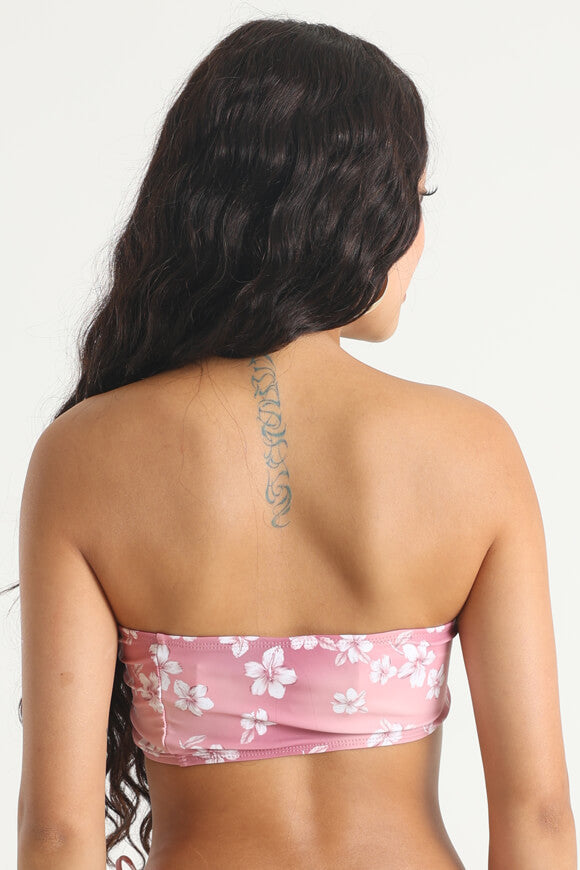 Samara Bandeau Bikini-Oberteil - Old Rose