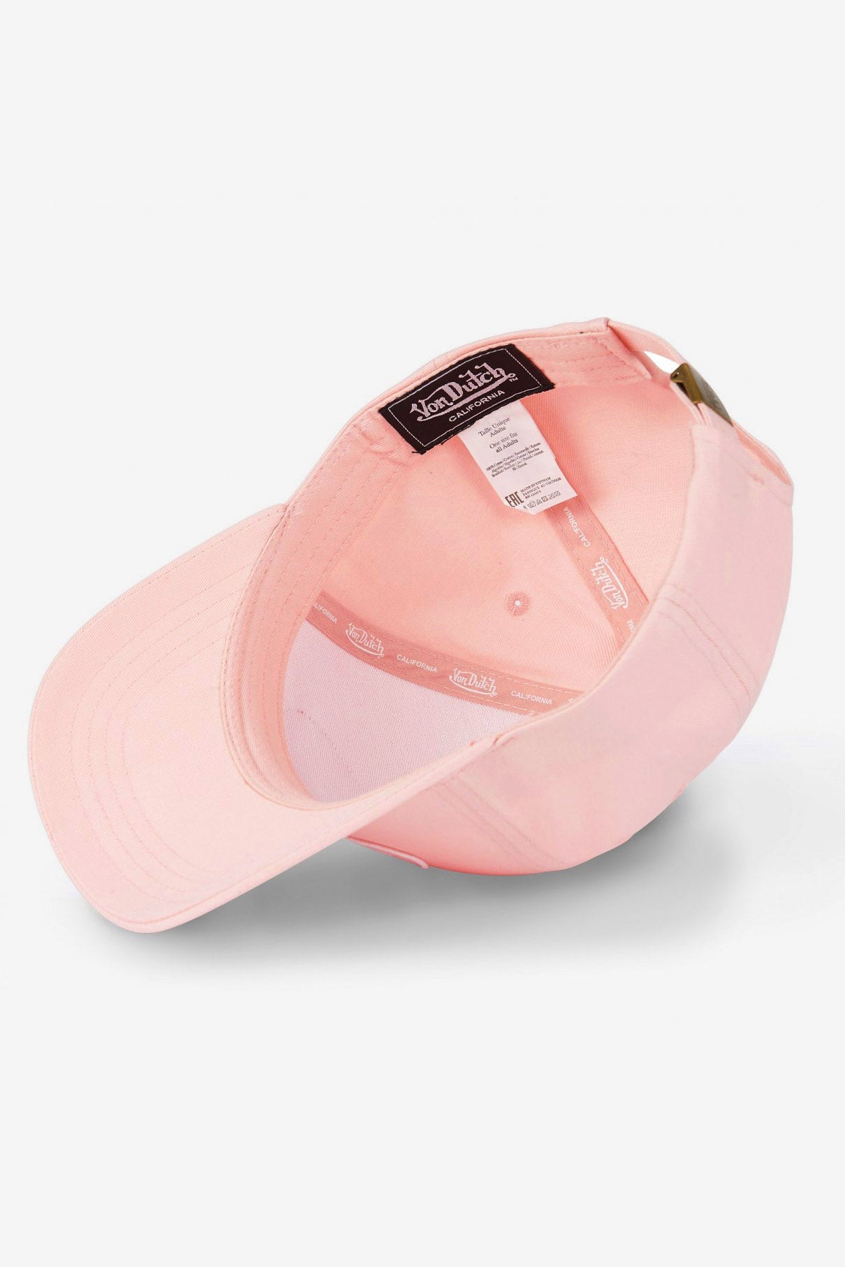 Strapback Cap - Light Pink