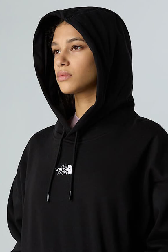 Oversize Kapuzensweatshirt - Black