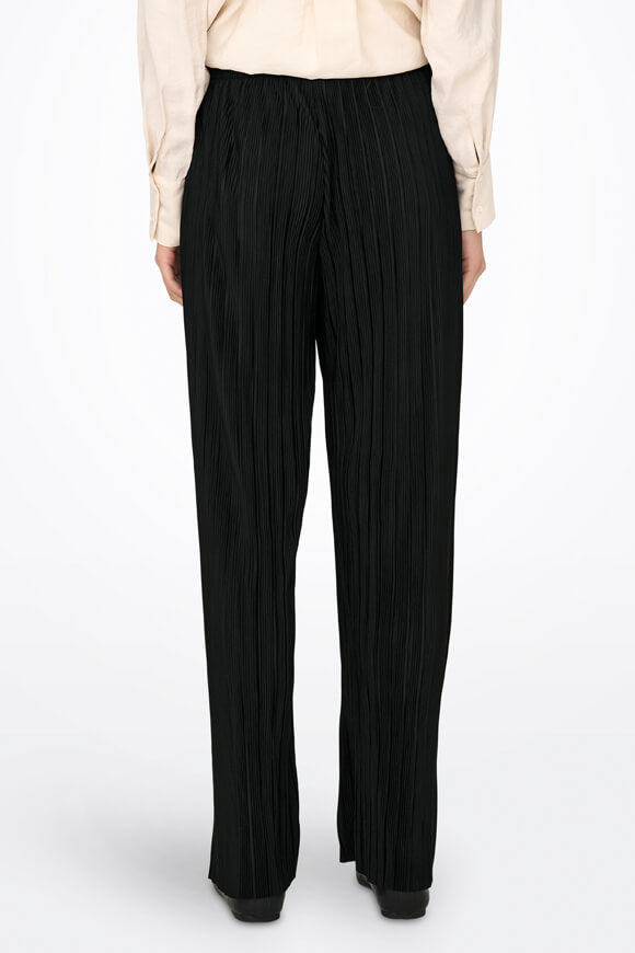 Ravenna Plissee Hose - Black