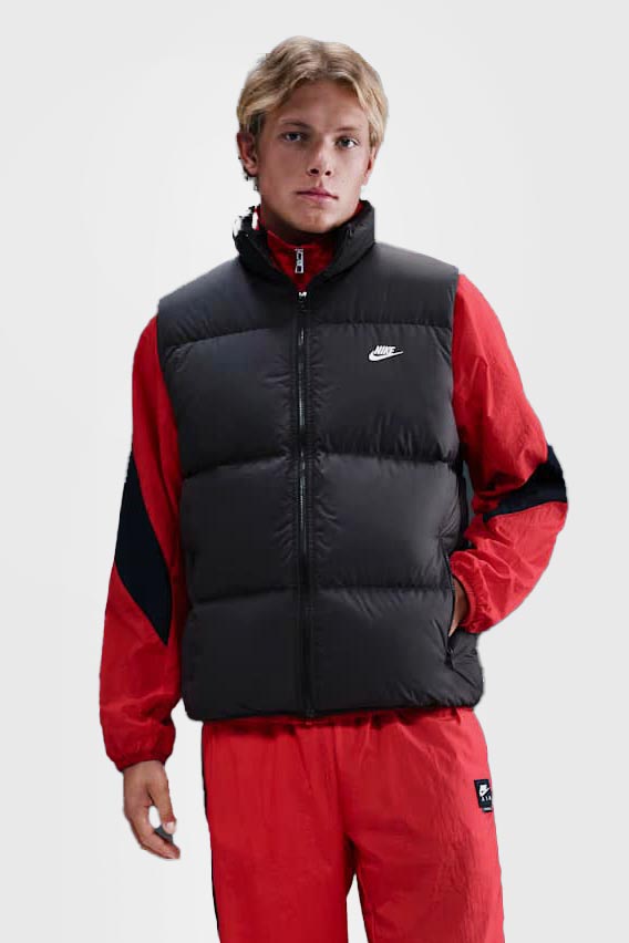 Sportswear Club Gestepptes Daunengilet - Black