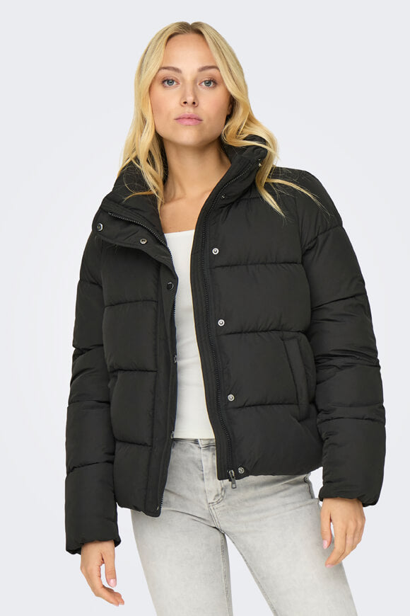 Newcool Crop Pufferjacke - Black