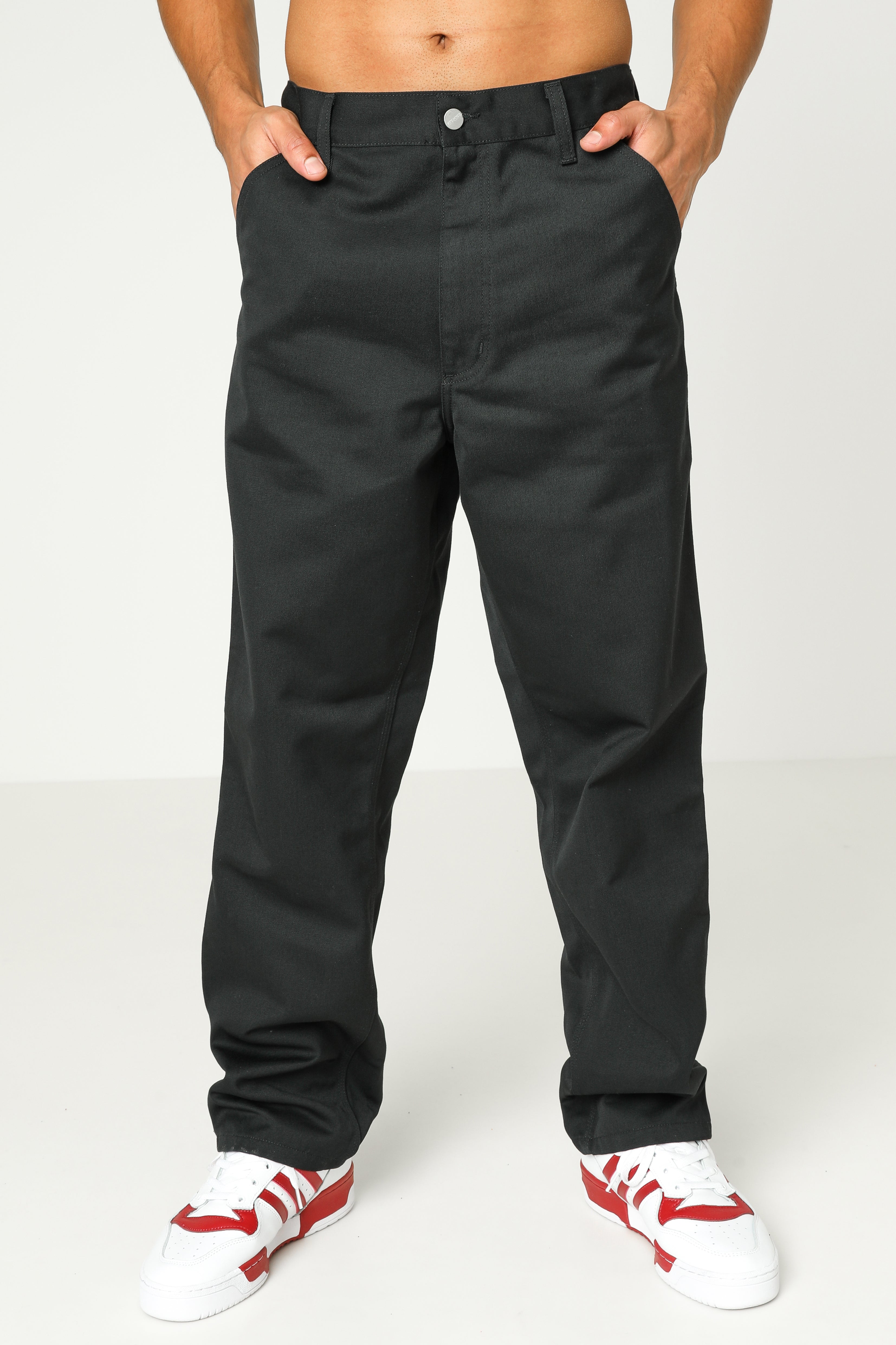 Stoffhose L32 - Schwarz