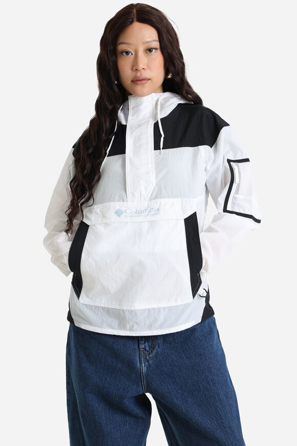 Challenger Windbreaker - Black + White