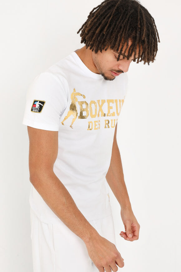 T-Shirt - White + Gold