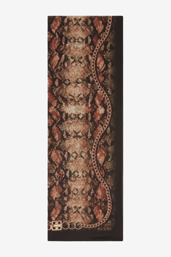 Jane Tuch / Foulard - Black + Brown