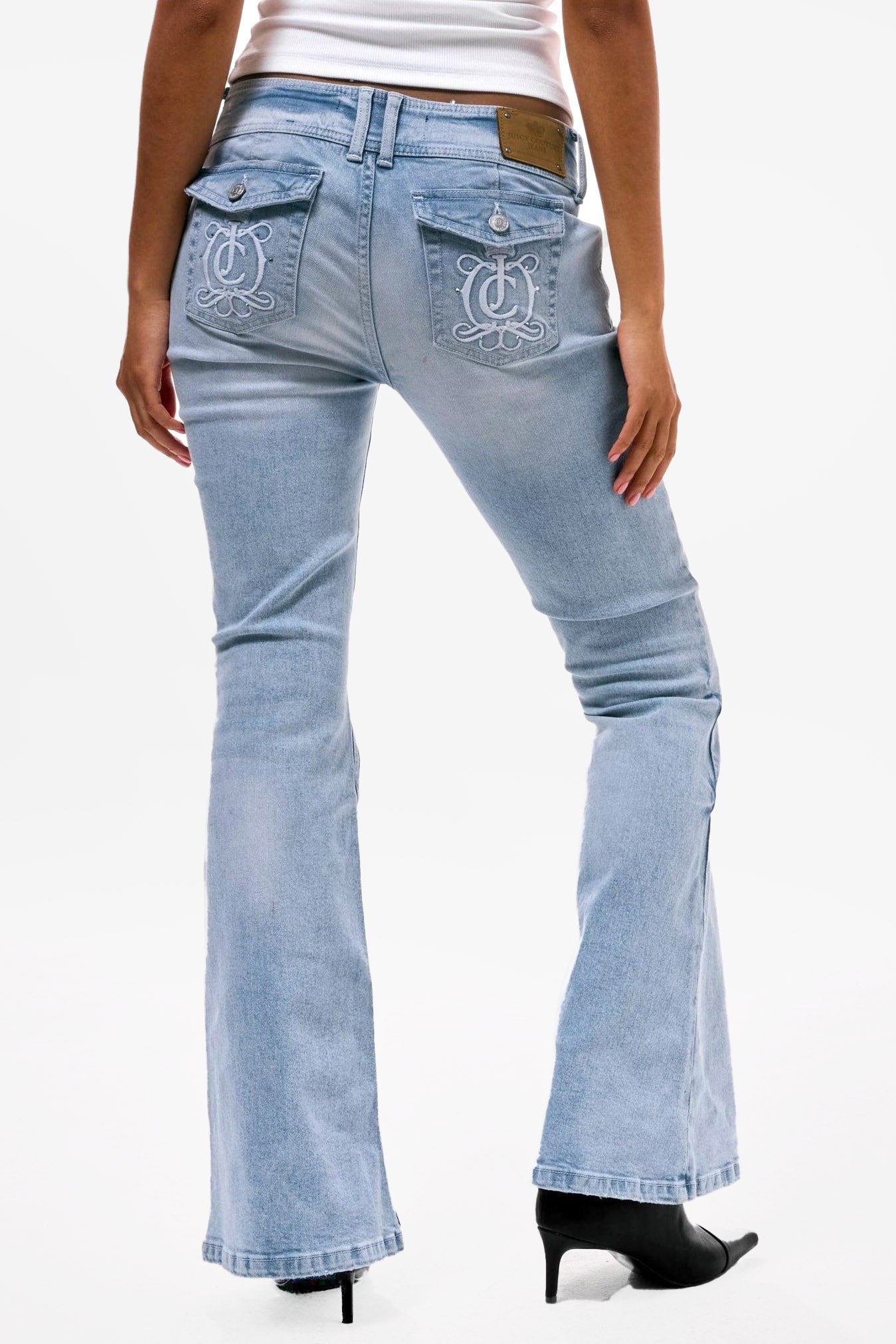 Flare Jeans - Light Wash Blue