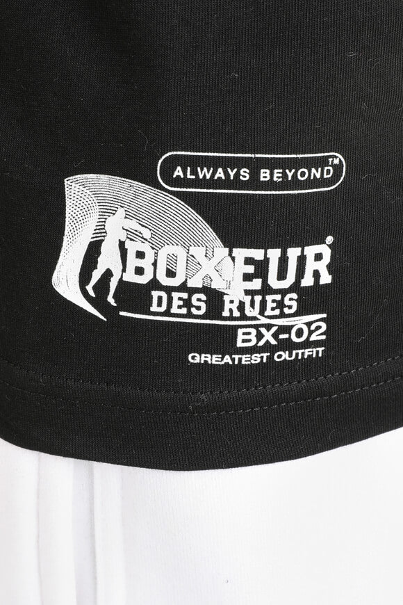 T-Shirt - Black + White
