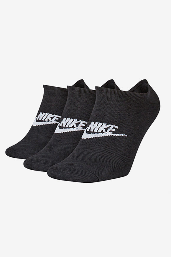 Dreierpack Socken - Schwarz + Weiss