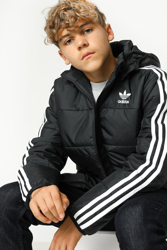 Leichte Pufferjacke - Schwarz
