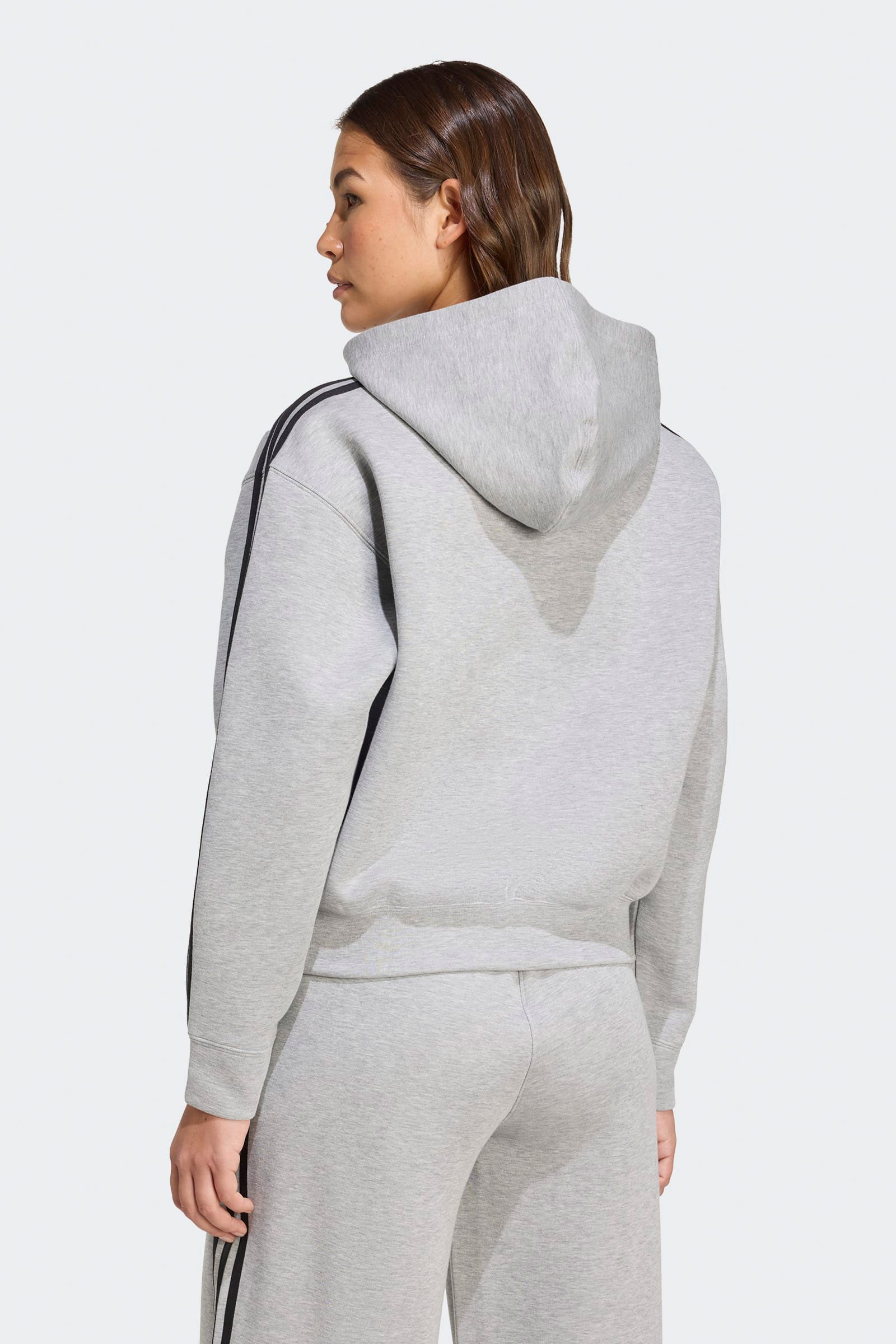 Kapuzensweatjacke - Medium Grey Heather