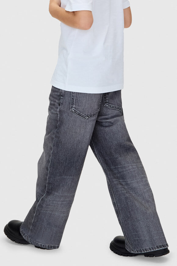 Straight Fit Jeans - Mid Grey Stone