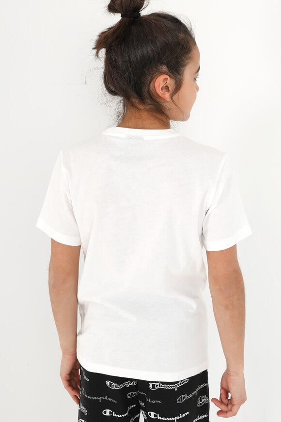T-Shirt - White + Black