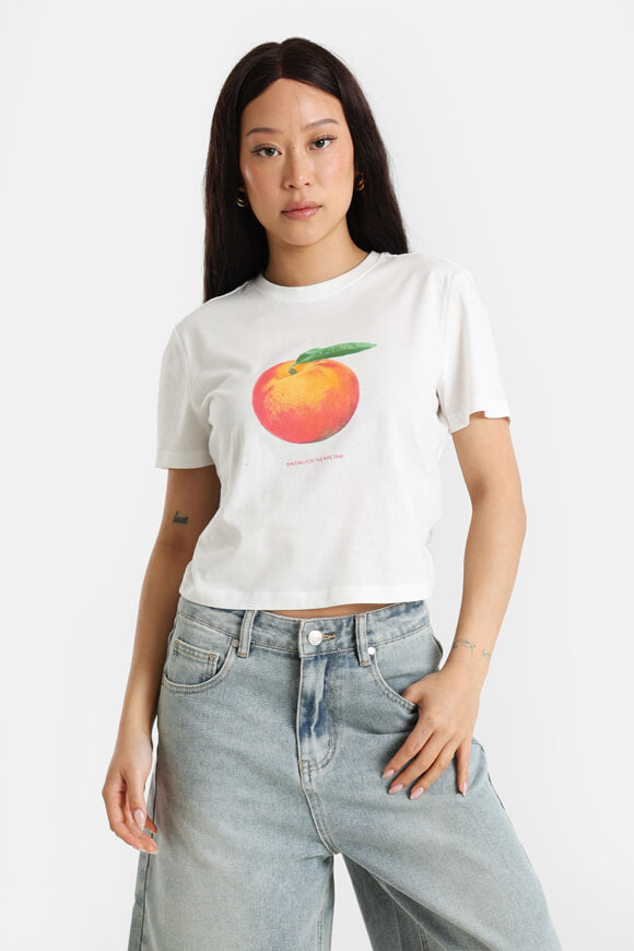 ONLKELLY Crop T-Shirt - Cloud Dancer