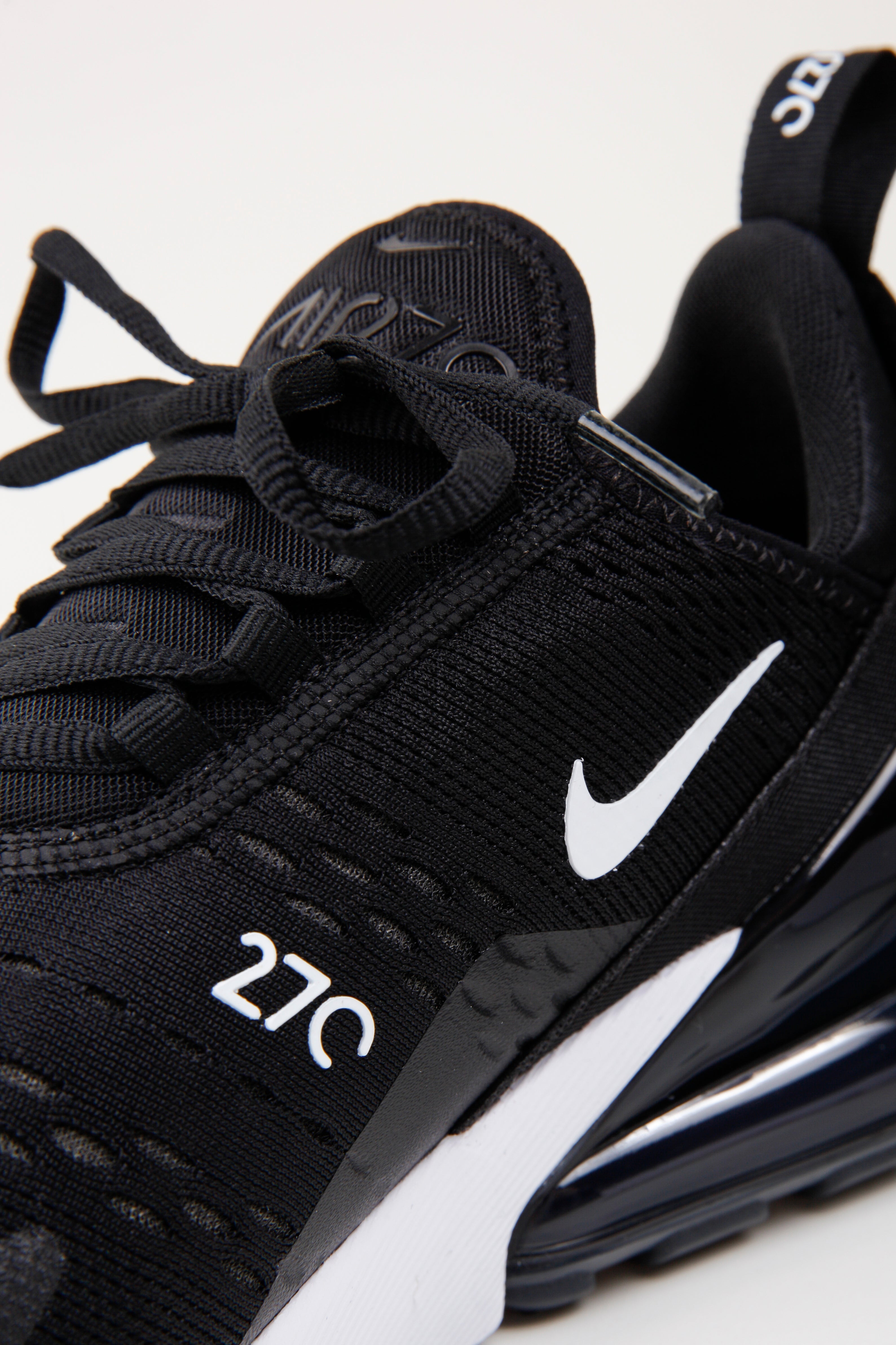 Air Max 270 Sneaker - Black + White + Solar Red