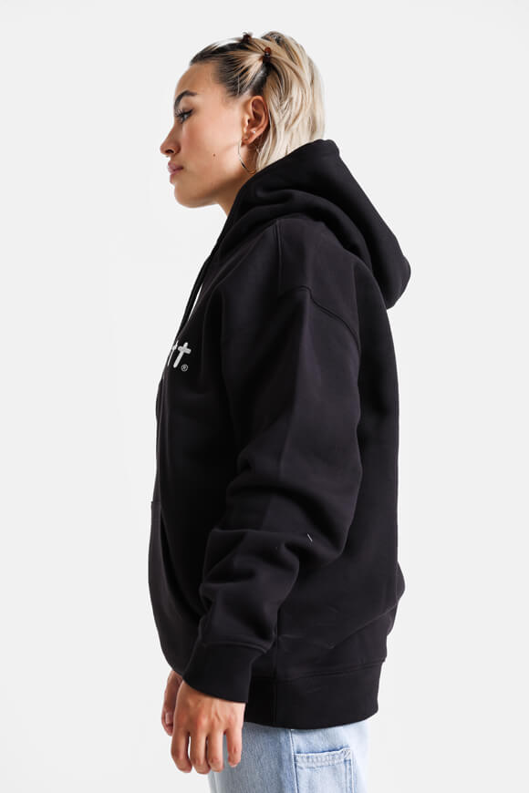 Kapuzensweatshirt - Schwarz