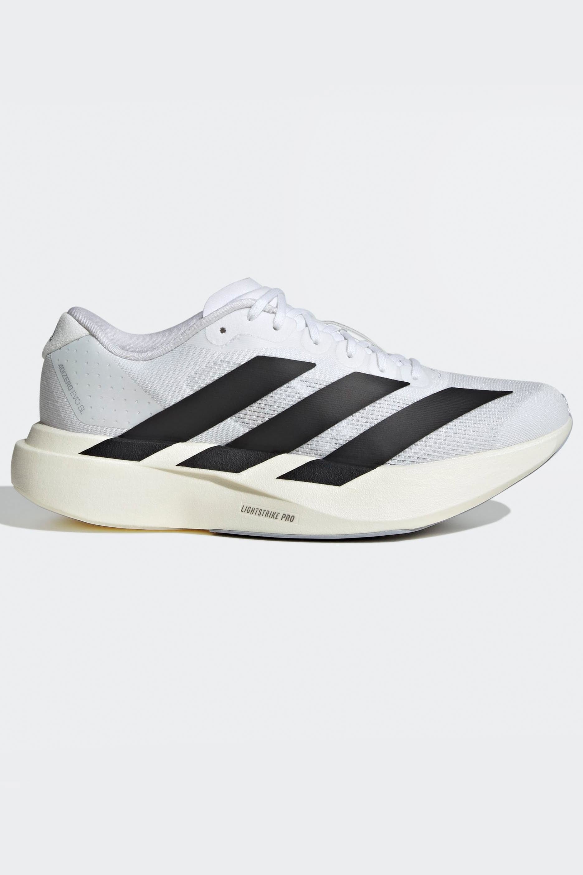 Adizero Evo SL Laufschuhe - Footwear White + Core Black