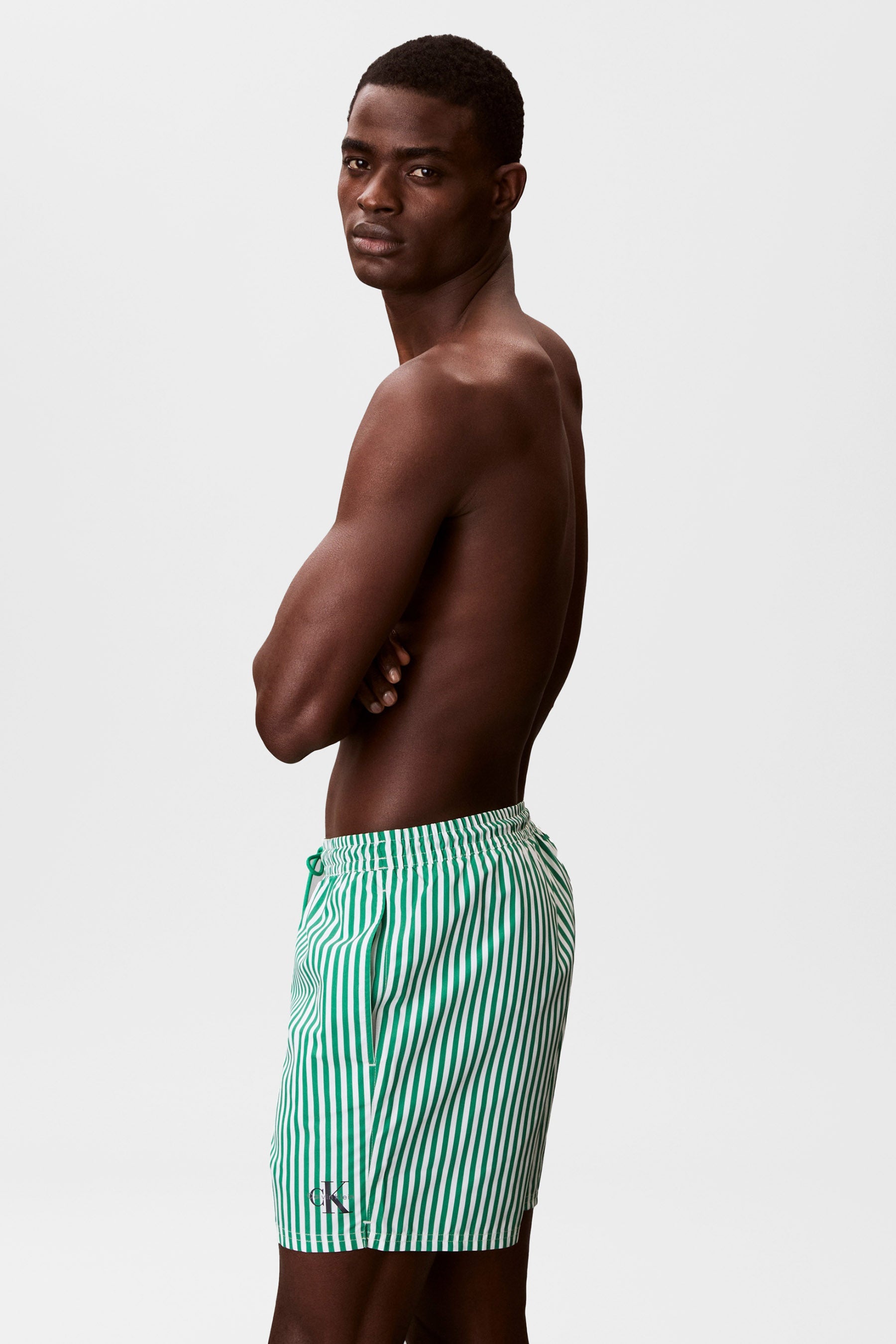 Badeshorts - Gras Green