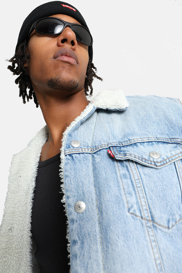 Type 3 Trucker Gefütterte Jeansjacke - Kentucky Blue