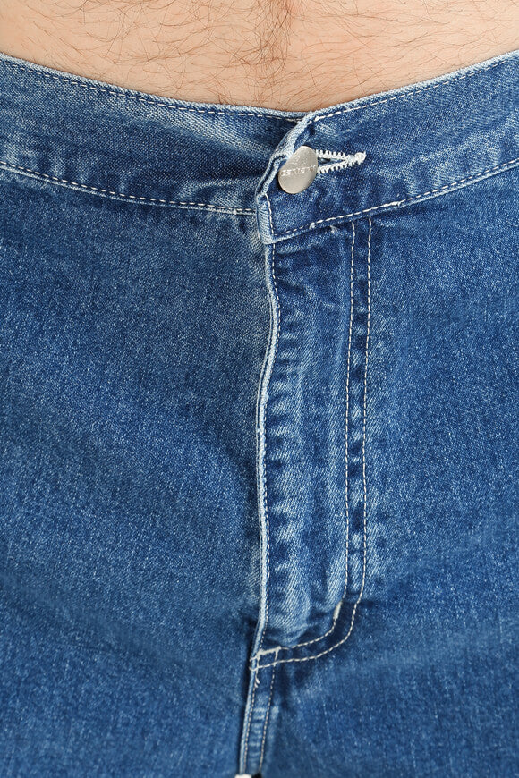 Relaxed Straight Fit Jeans L32 - Blue Stone Wash