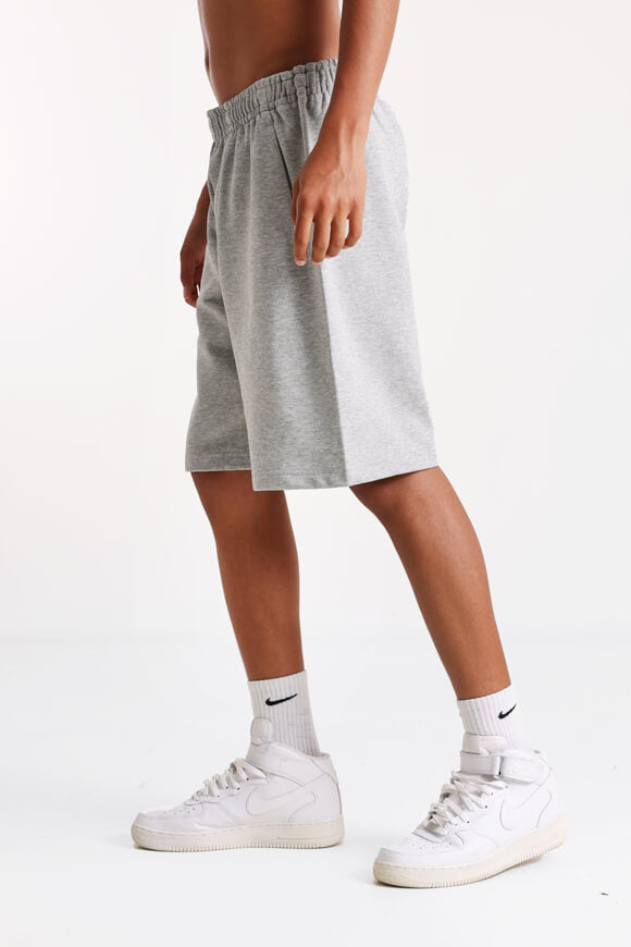 Sweatshorts - Grau meliert